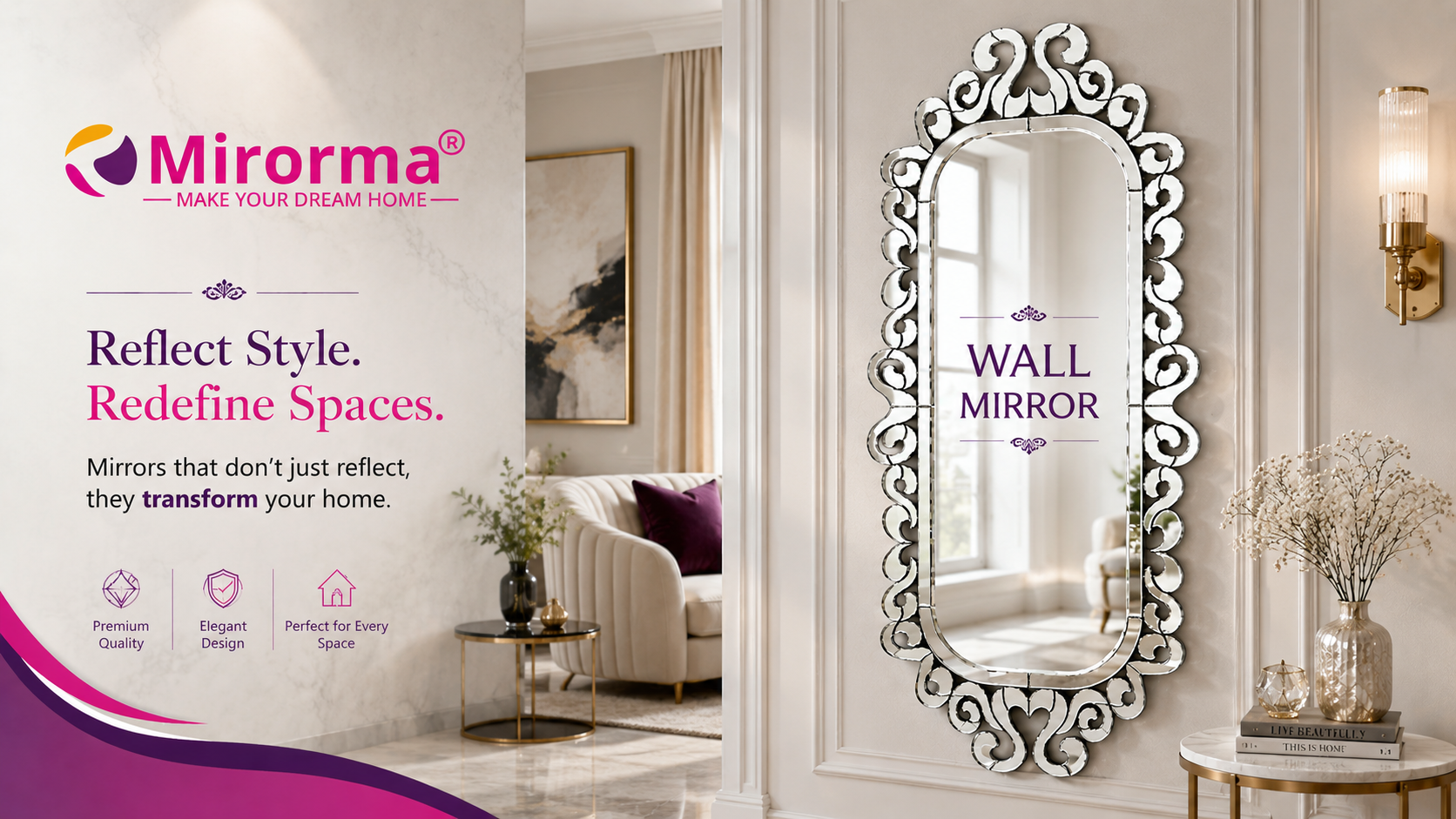 Wall Mirror Designs That Add Style and Elegance to Every Home